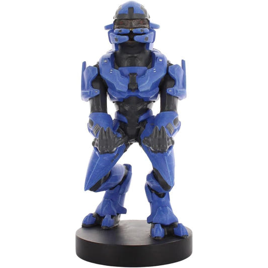 Soporte Cable Guy Elite Mercenary de Halo con armadura azul