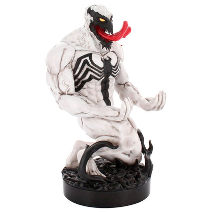 Soporte Cable Guy de Anti-Venom Marvel con figura blanca y emblema arácnido negro - 6