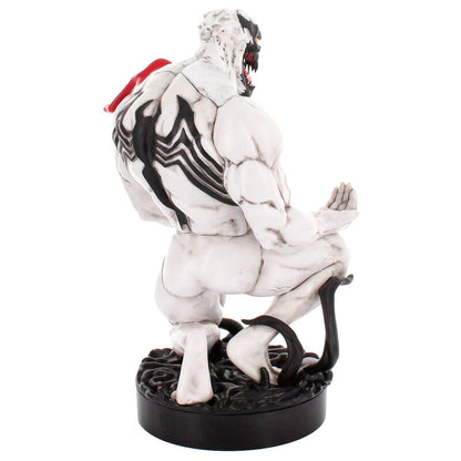 Soporte Cable Guy de Anti-Venom Marvel con figura blanca y emblema arácnido negro - 8