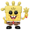 Figura Funko POP de Bob Esponja Glove World con guantes