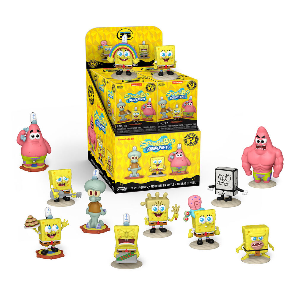Figuras Funko Mystery Mini de Bob Esponja en surtido
