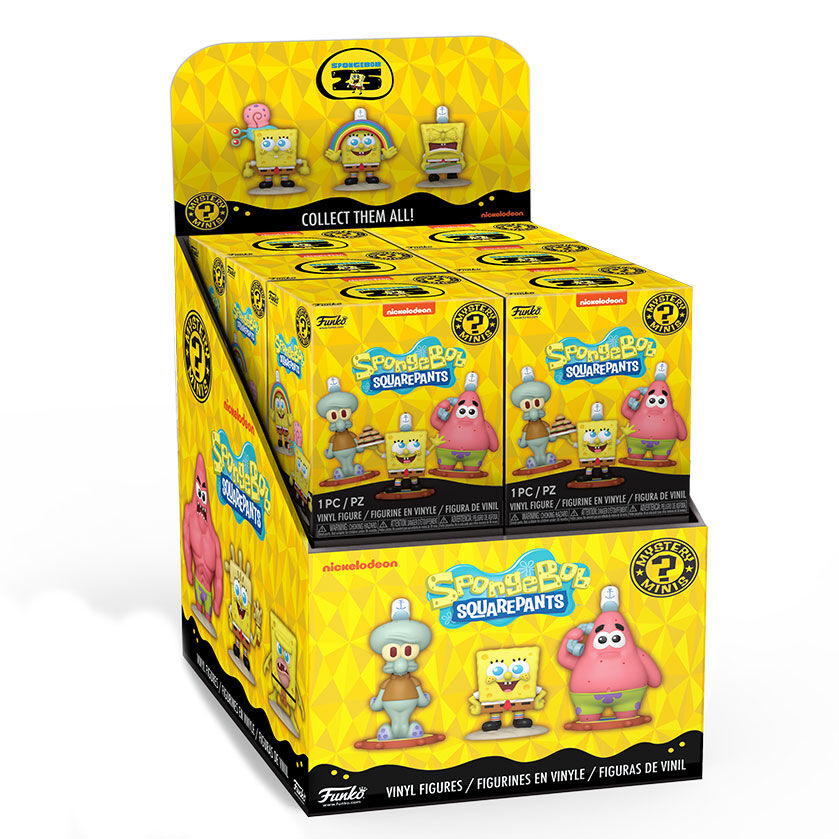 Figuras Funko Mystery Mini de Bob Esponja en surtido - 3