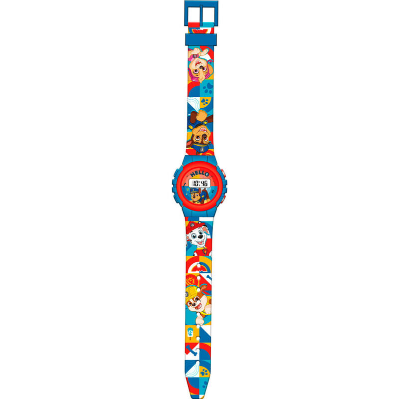 Reloj digital azul de Paw Patrol con personajes de la Patrulla Canina - 2