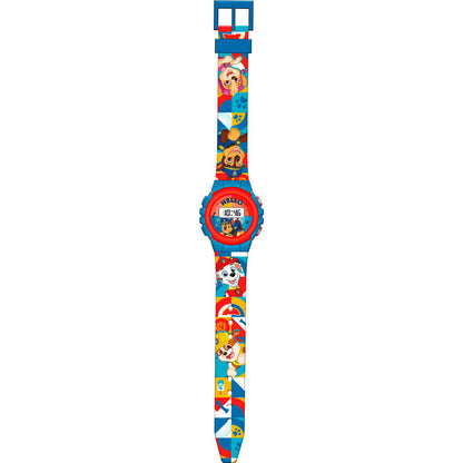 Reloj digital azul de Paw Patrol con personajes de la Patrulla Canina - 2
