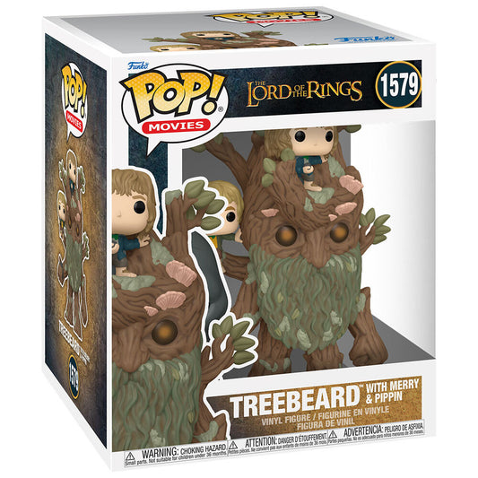 Figura Funko POP! de Treebeard con Merry y Pippin - 2
