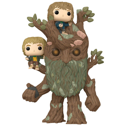 Figura Funko POP! de Treebeard con Merry y Pippin