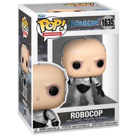 Figura Funko POP! de Robocop con armadura plateada y pistola - 2