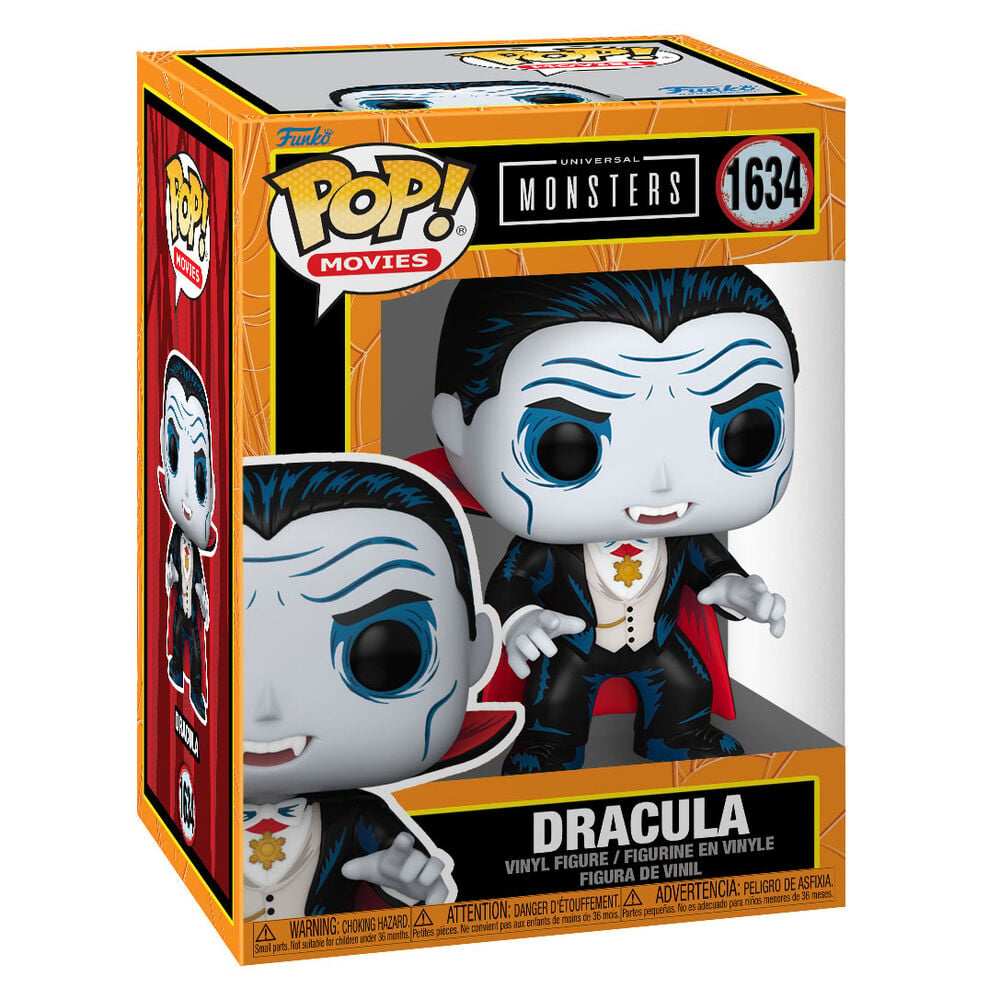 Figura Funko POP! de Dracula de Universal Monsters en caja