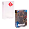 Set de 10 protectores transparentes para figuras G.I. Joe Hasbro