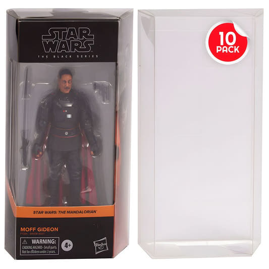 Set de 10 protectores transparentes para caja Star Wars The Black Series