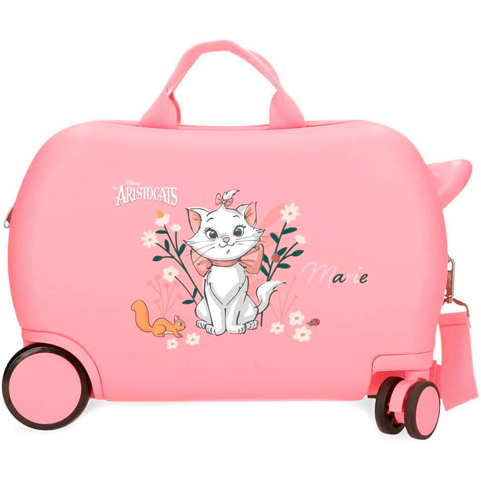 Maleta rosa de Marie de Los Aristogatos Disney con ruedas