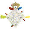 Sonajero Dulce Osito de Clementoni con mantita estampada y cintas de colores