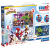 Edukit 4 en 1 Spidey Marvel con puzles, memo y cubos