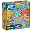 Caja Clementoni Creaciones Brillantes con diseños gaming y gemas 3D