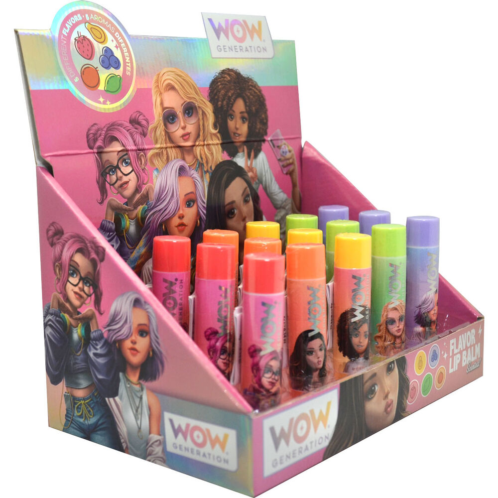 Bálsamos labiales WOW GENERATION surtidos en caja expositora - 3