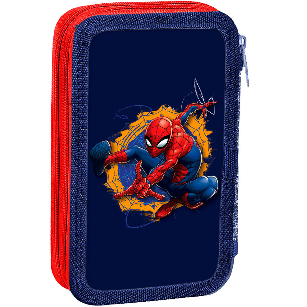 Plumier portatodos Spider-Man Marvel rojo y azul - 3