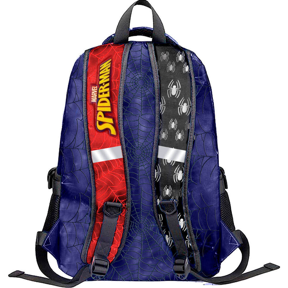Mochila Spider-Man Marvel azul y roja de 42 cm - 2
