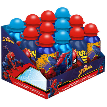 Cantimploras de aluminio Spider-Man Marvel de 500 ml en diseños surtidos