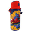 Cantimplora de aluminio Spider-Man Marvel de 600 ml con diseño de telarañas