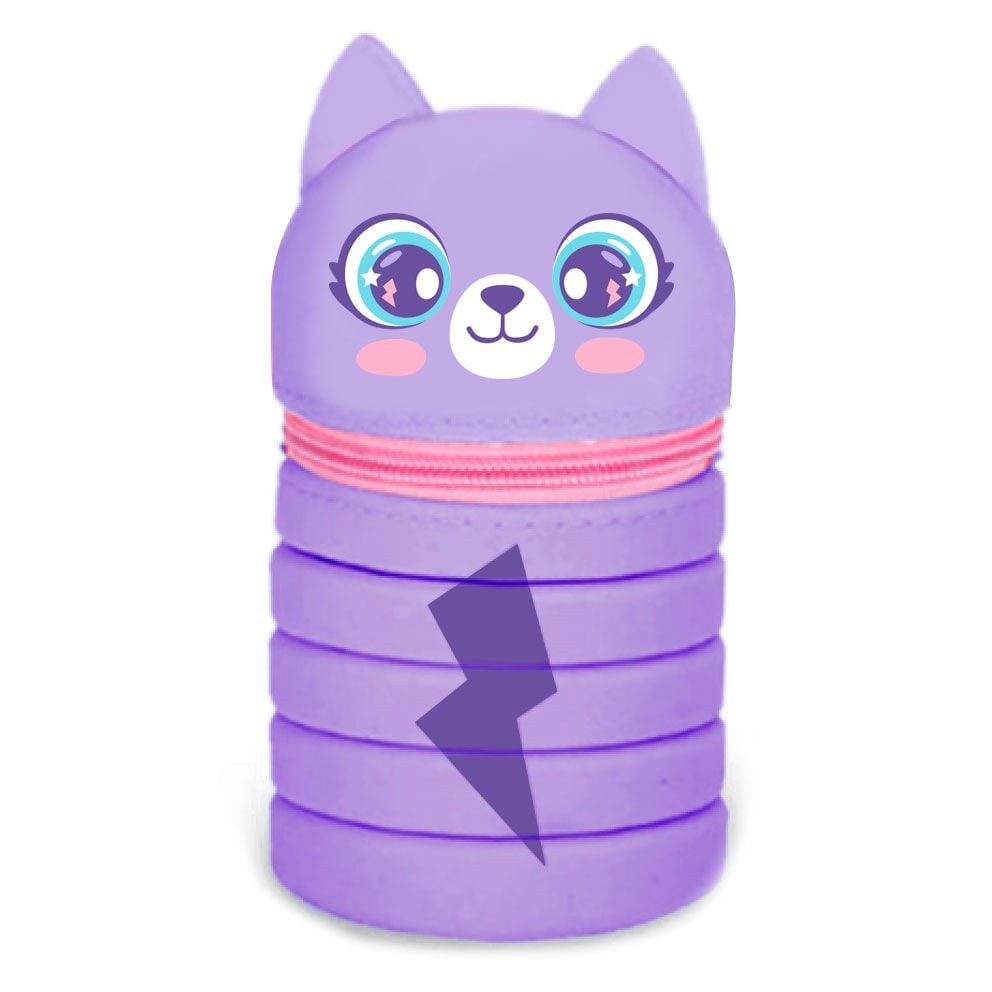 Estuche portatodo expandible Sweet Dreams en colores pastel - 2