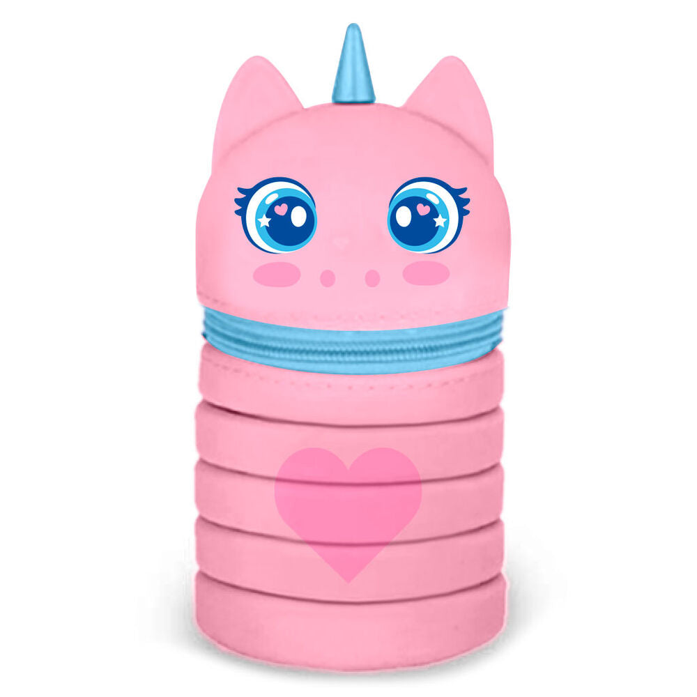 Estuche portatodo expandible Sweet Dreams en colores pastel - 4