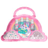 Set de manicura Sweet Dreams en estuche rosa con asa y diseño de unicornios