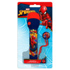 Linterna LED de Spider-Man Marvel roja y azul con cordón