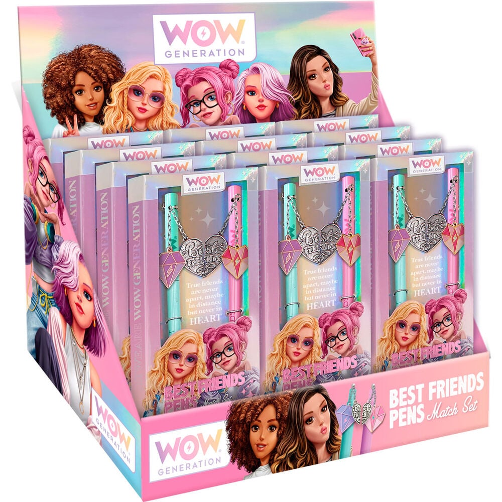 Set de dos bolígrafos Best Friends de WOW Generation