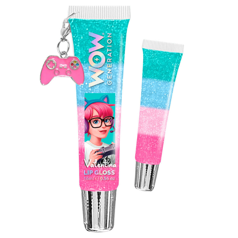 Brillo labial WOW Generation con diseño de Alina y nota musical - 3