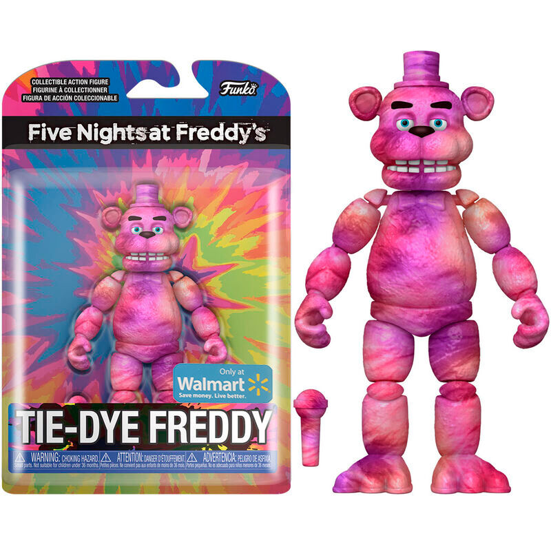 Figura de acción Tie-Dye Freddy de Five Nights at Freddy’s
