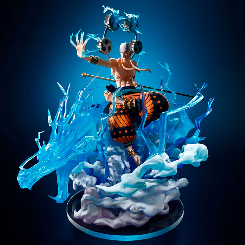 Figura FiguartsZERO de Enel con dragón de energía azul - 2