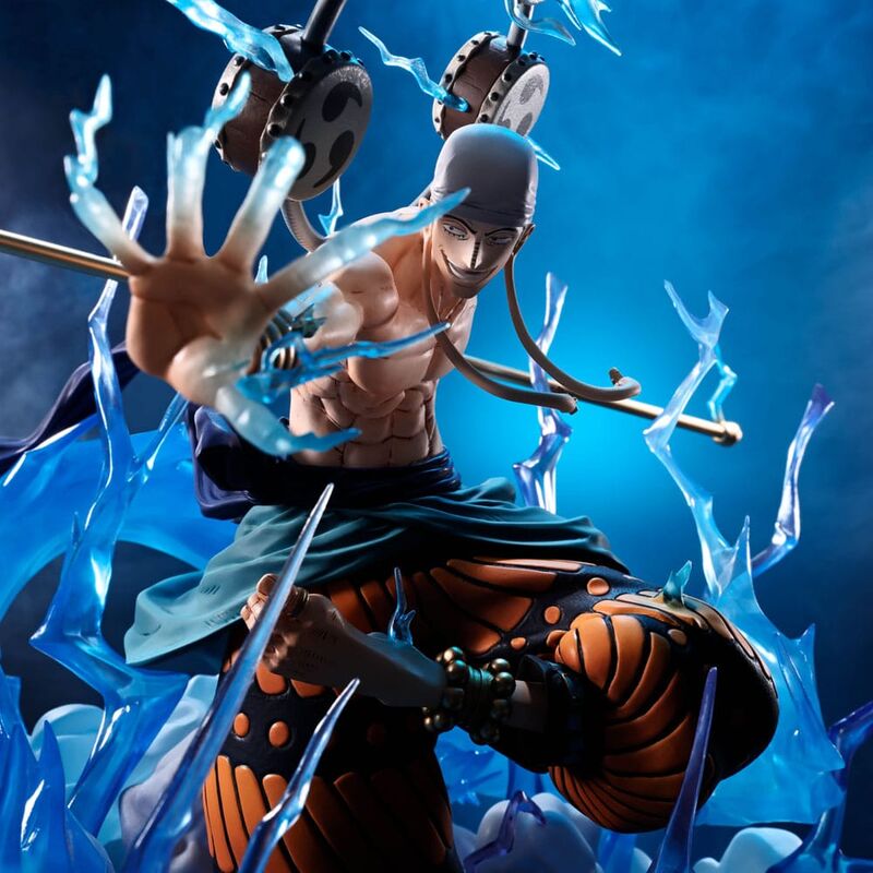 Figura FiguartsZERO de Enel con dragón de energía azul - 4