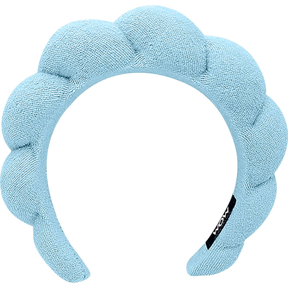 Diadema acolchada azul claro WOW GENERATION para cuidado facial - 2
