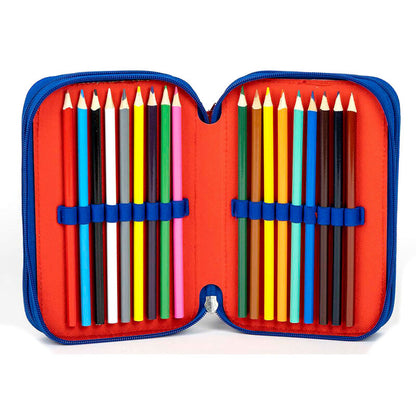 Plumier triple de Los Vengadores Marvel con interior organizado - 4