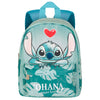 Mochila turquesa de Stitch Disney con diseño Ohana