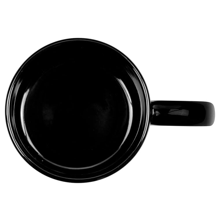 Taza Wednesday con diseño de uniforme negro y gris - 4