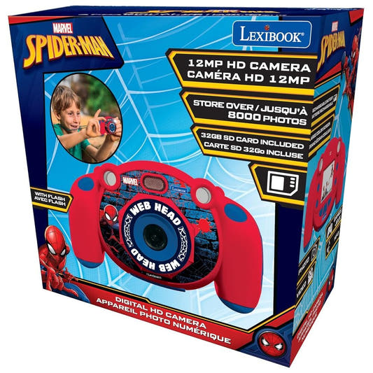 Cámara digital infantil roja y azul de Spider-Man LEXIBOOK - 2