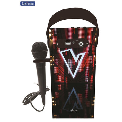Altavoz portátil LEXIBOOK La Voz con micrófono y luces multicolor - 2