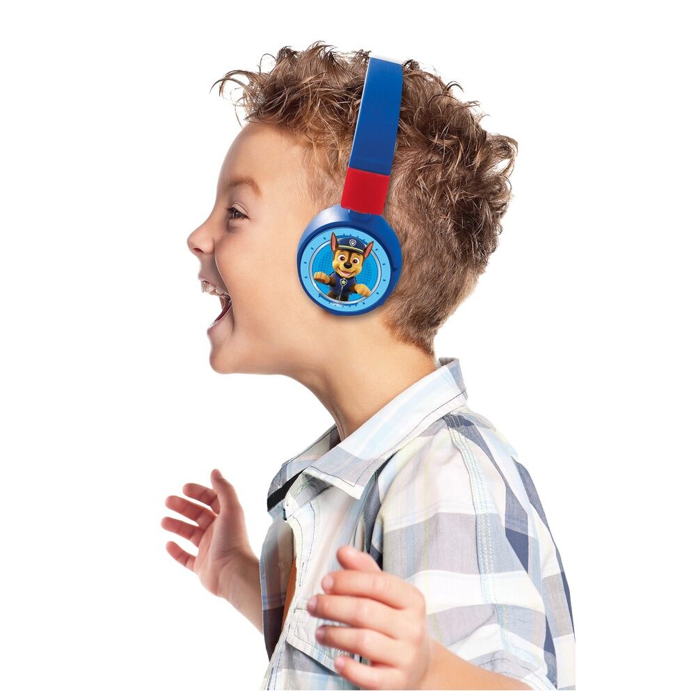 Auriculares infantiles LEXIBOOK Paw Patrol azules y rojos - 3