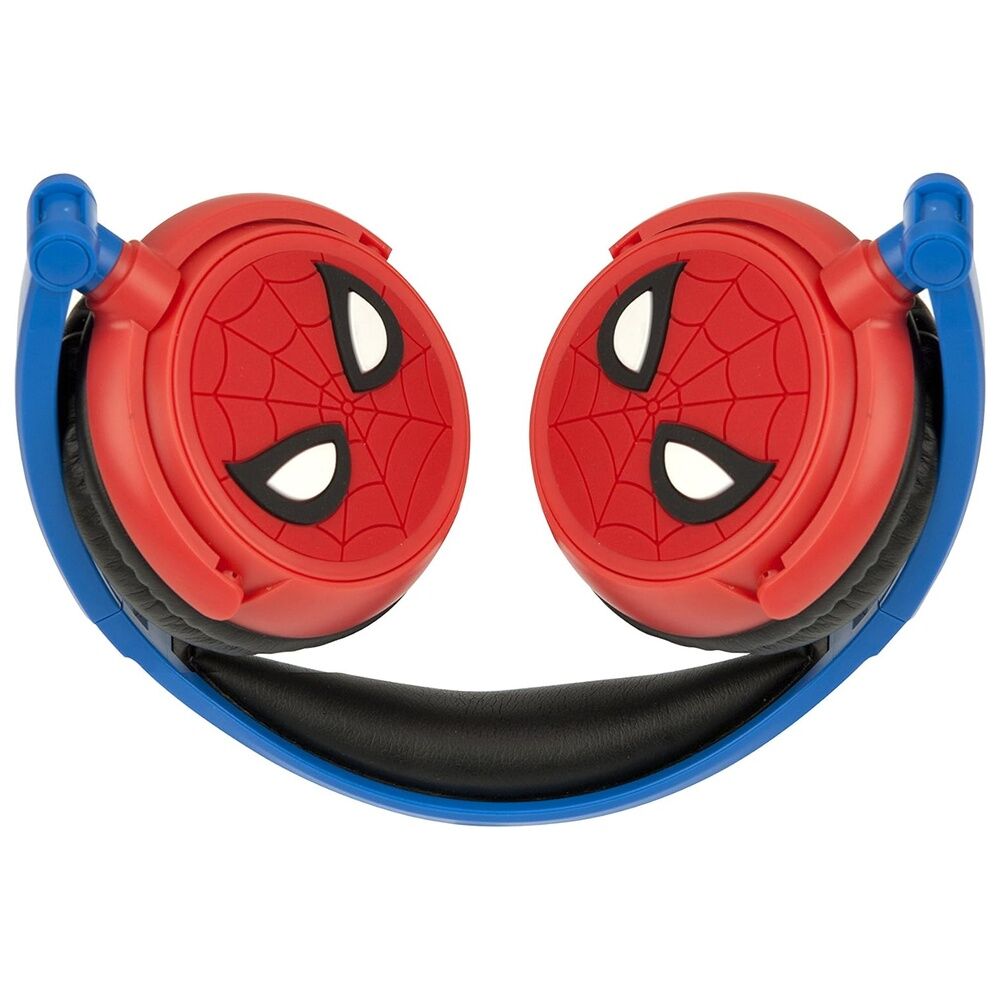 Auriculares plegables Spider-Man Marvel rojos y azules - 4