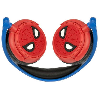 Auriculares plegables Spider-Man Marvel rojos y azules - 4