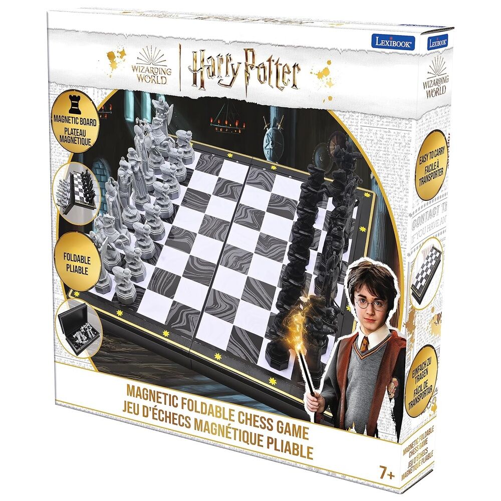 Ajedrez magnético plegable de Harry Potter con piezas temáticas - 2