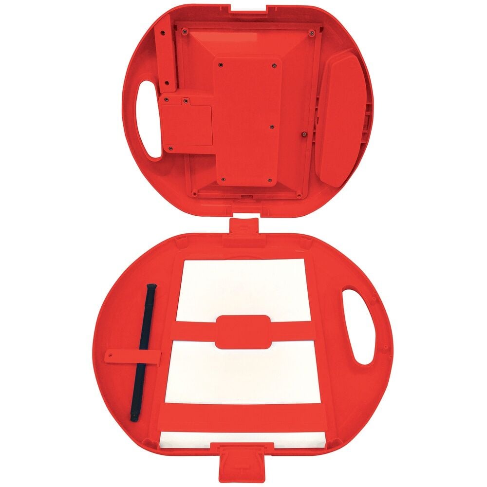 Proyector de dibujo Paw Patrol rojo y azul con pantalla luminosa - 6