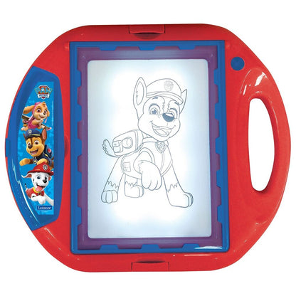 Proyector de dibujo Paw Patrol rojo y azul con pantalla luminosa - 7