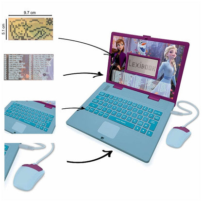 Ordenador educativo Frozen de Lexibook con teclado y ratón - 4