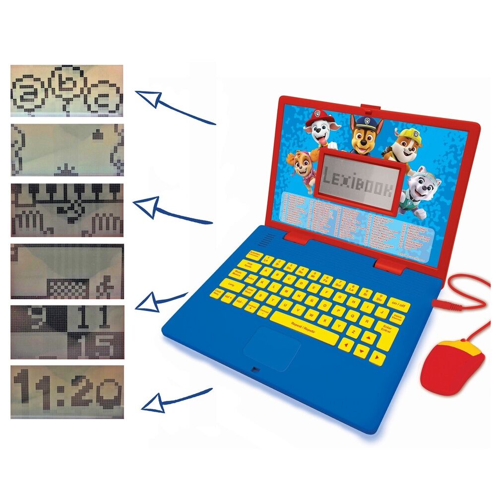 Ordenador educativo Paw Patrol Lexibook con teclado y ratón - 4