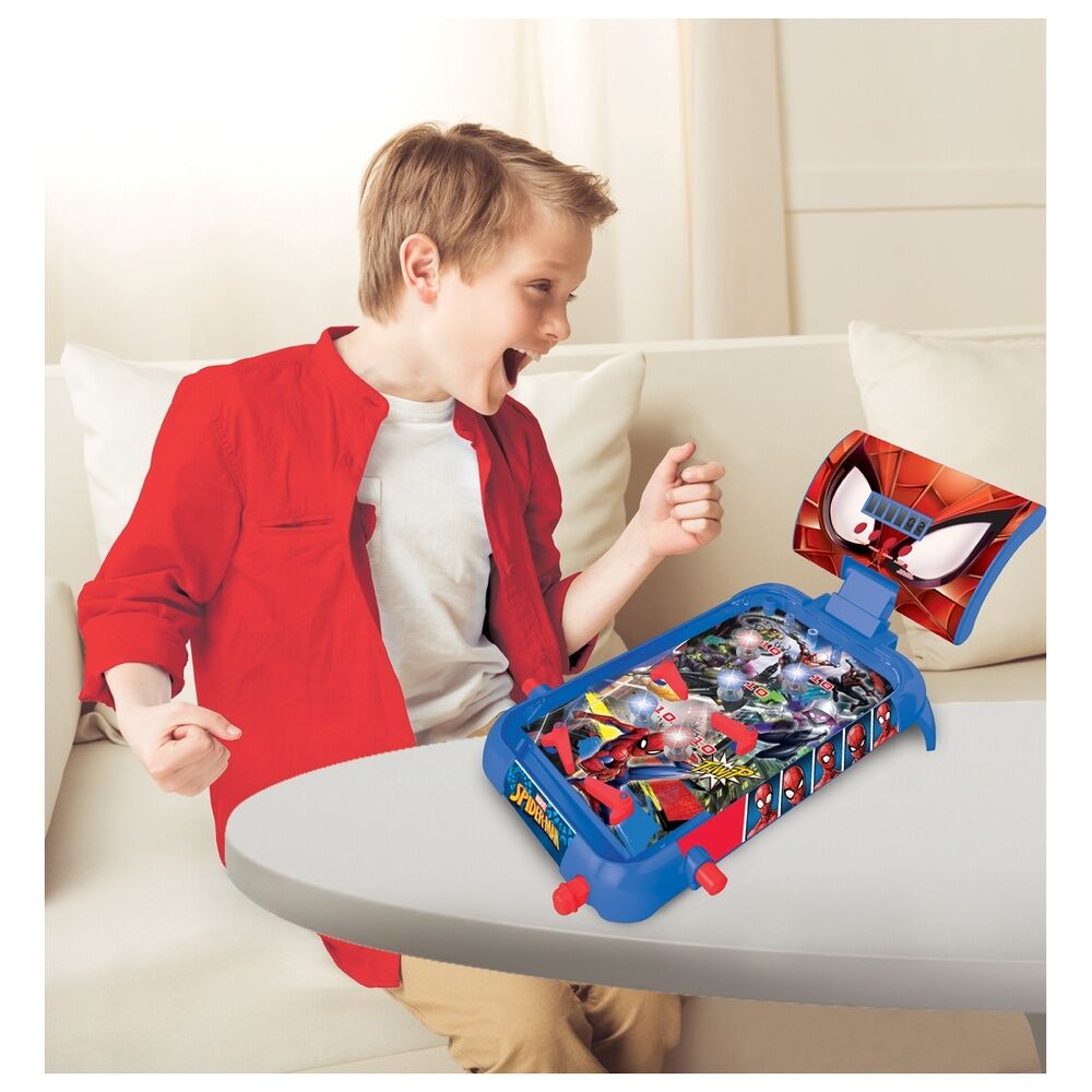 Pinball electrónico Spider-Man Marvel de Lexibook - 4