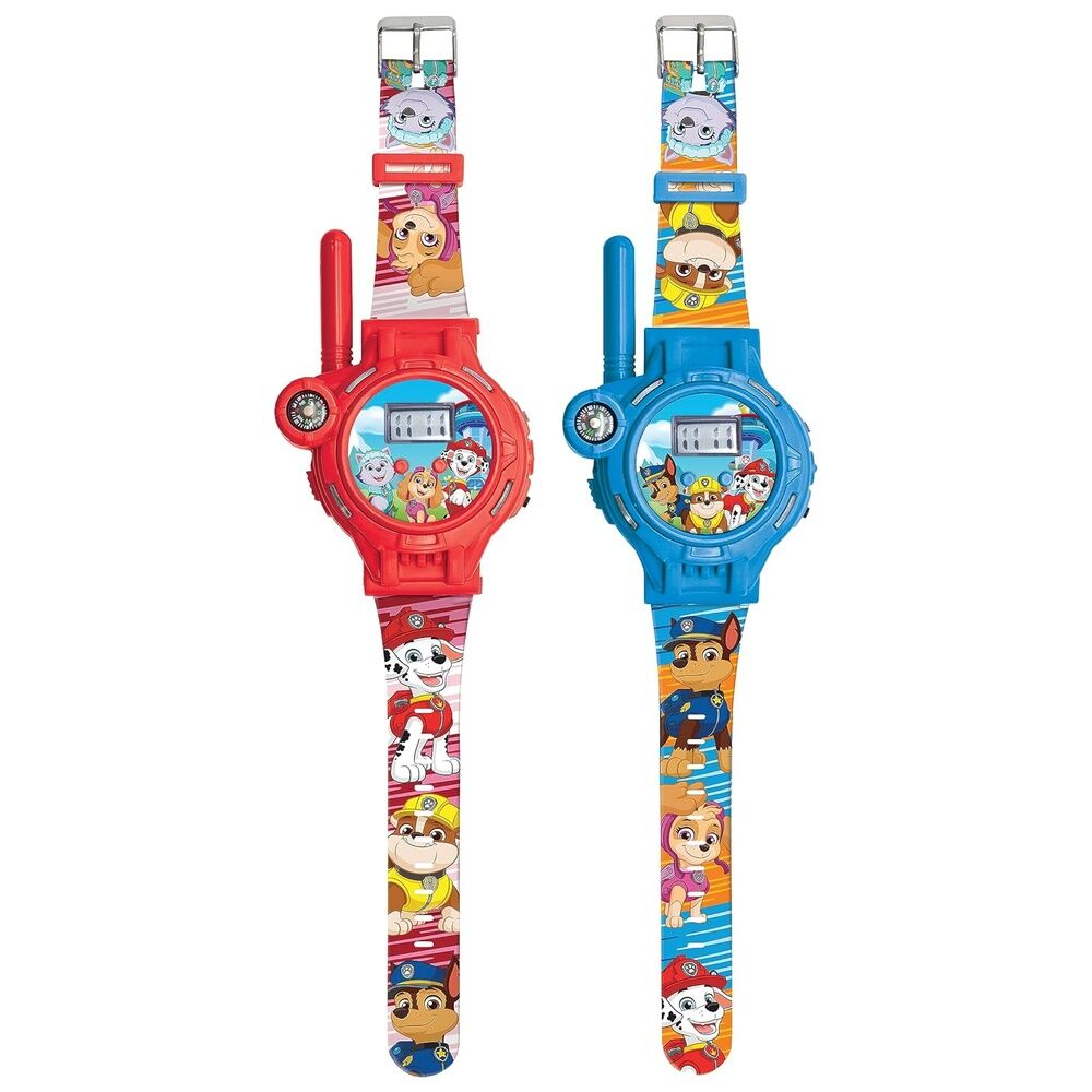 Set de relojes walkie-talkie Paw Patrol Lexibook en azul y rojo - 2
