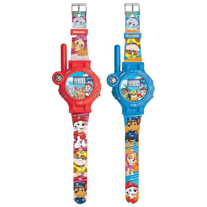 Set de relojes walkie-talkie Paw Patrol Lexibook en azul y rojo - 2