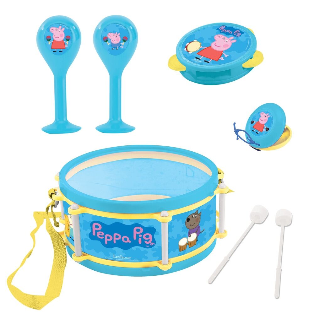 Set musical Peppa Pig Lexibook con siete instrumentos infantiles - 2